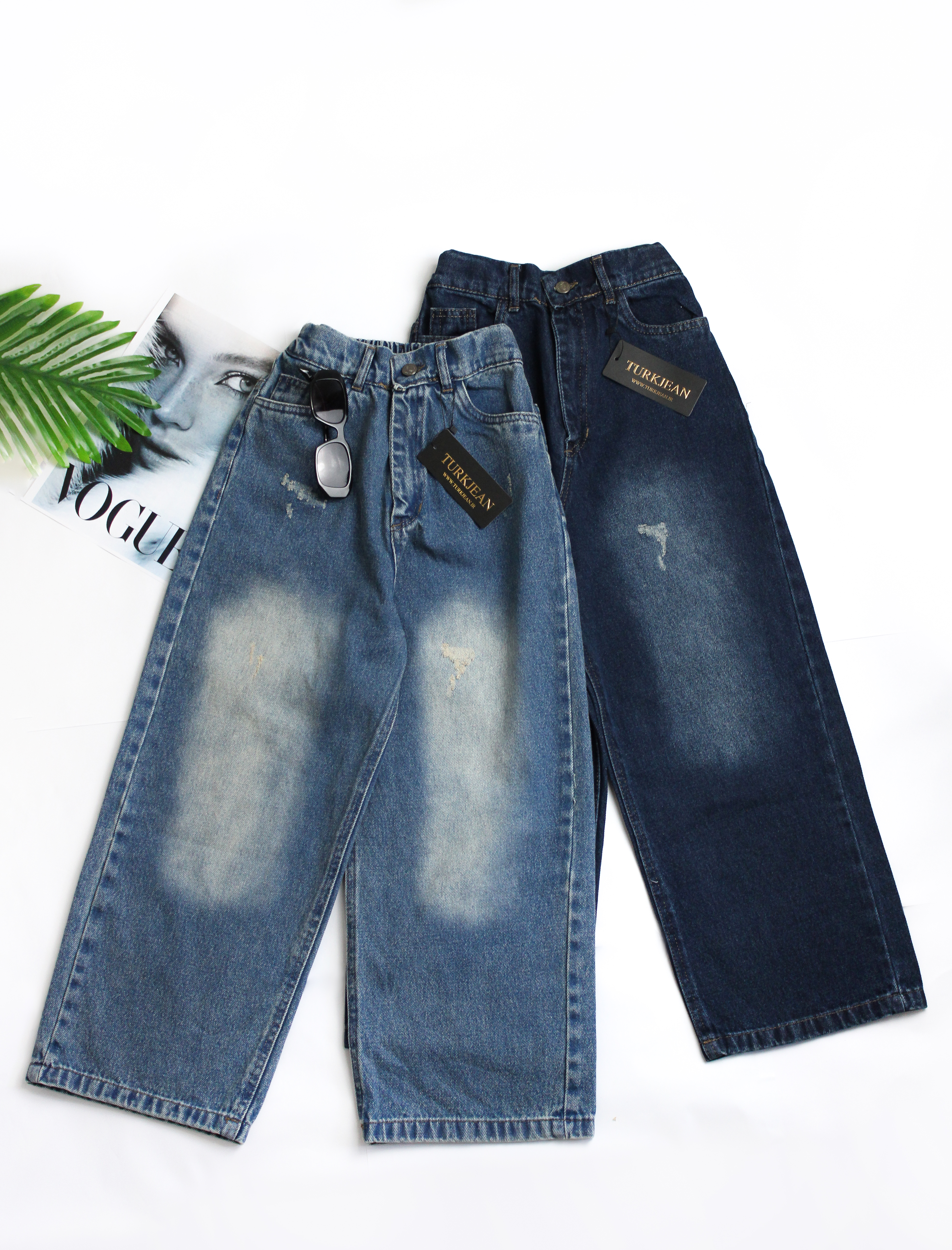 شلوار جین واید لگ کد ۴۱۰۱۹