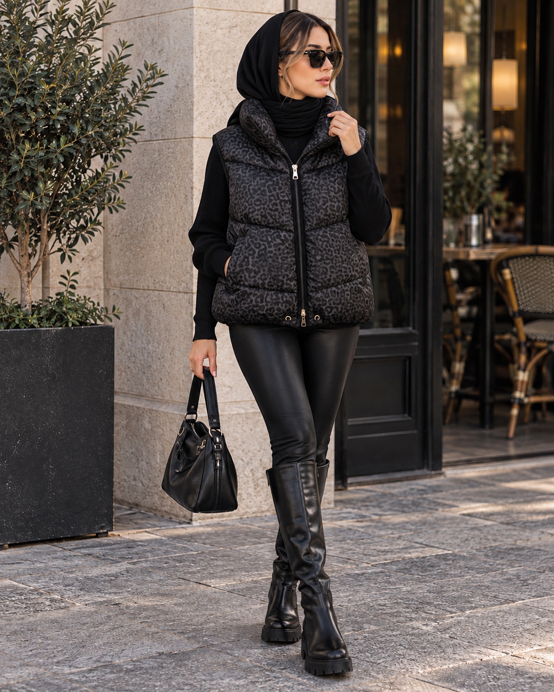 پافر زنانه لئو کد M50815