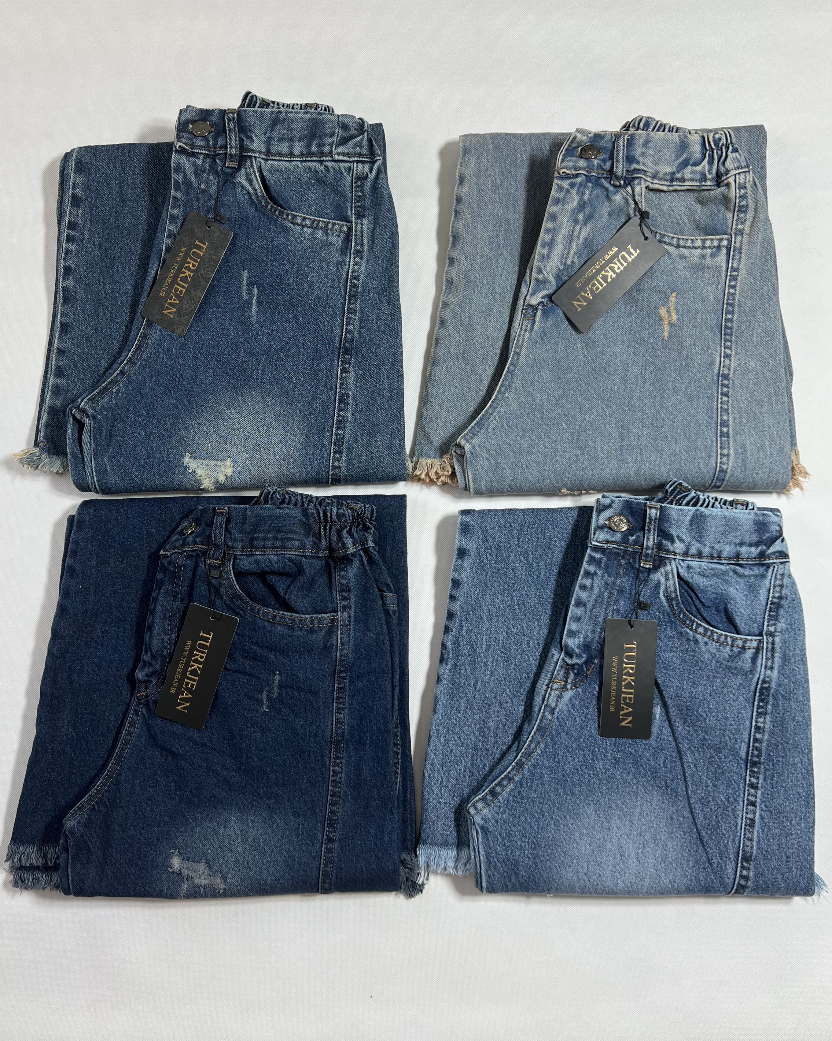 شلوار جین شافل بگ کد ۴۱۱۲۱